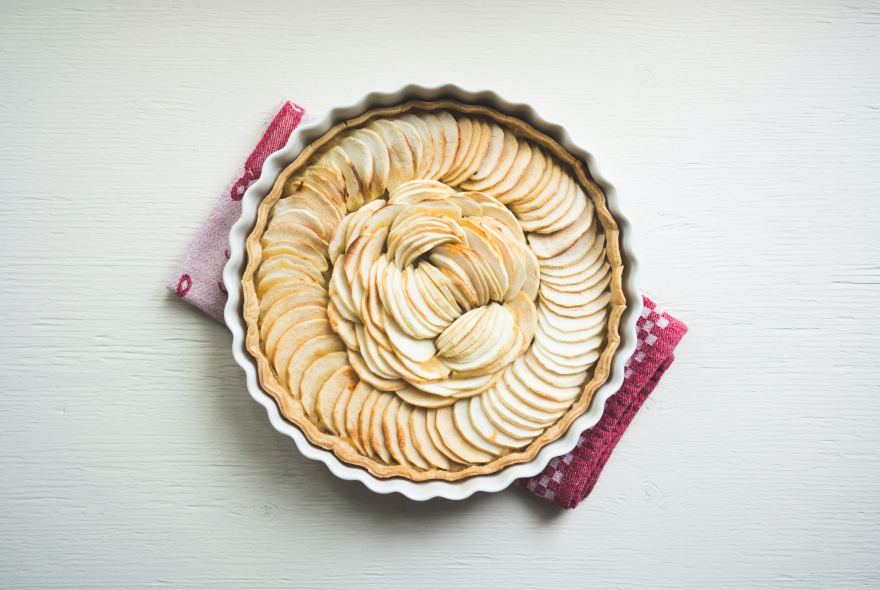 tarte aux pommes